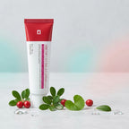 Cream tube with botanical ingredients